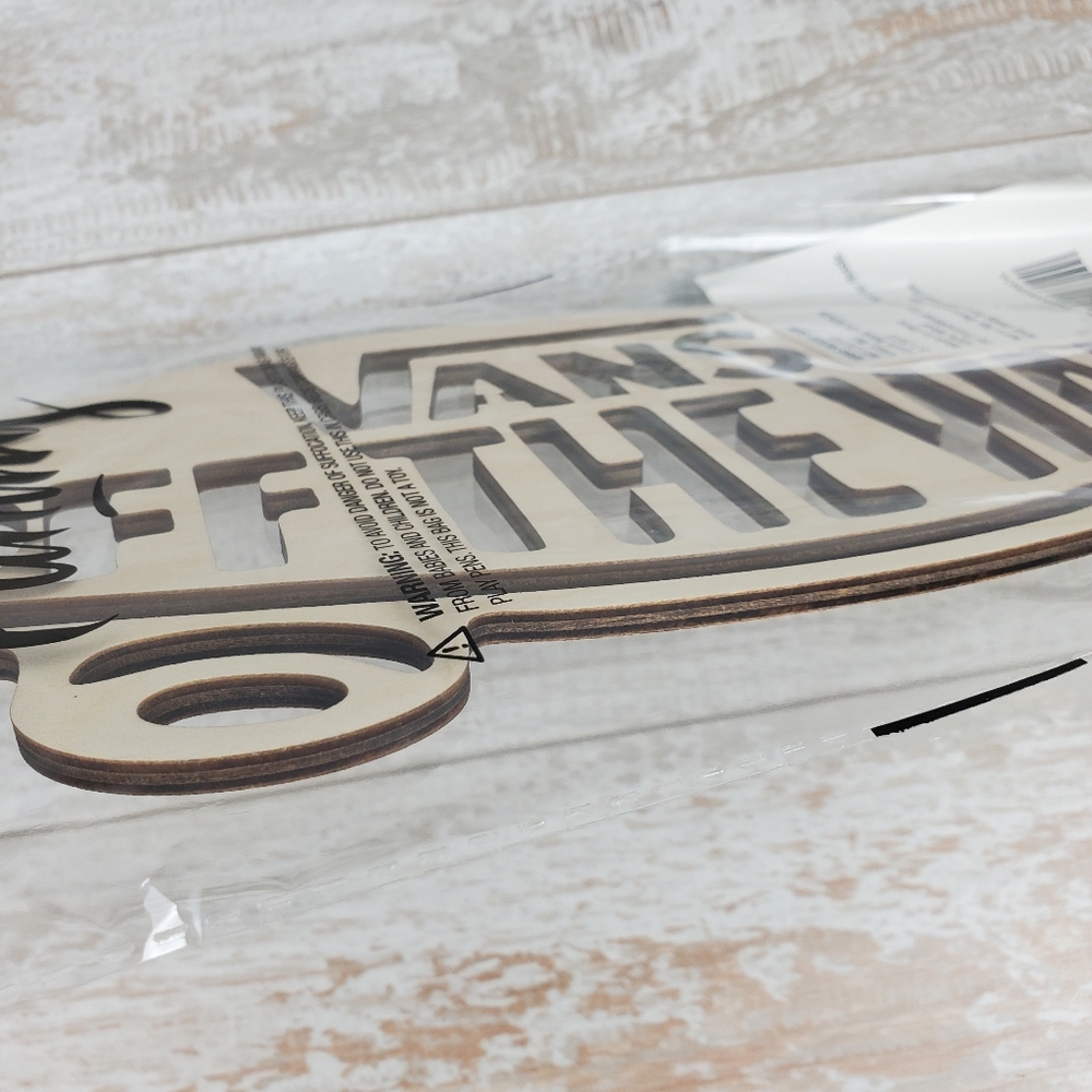 Vans Wood Sign - Picture 5 of 5